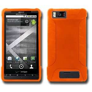  Amzer Silicone Skin Jelly Case   Orange: Electronics