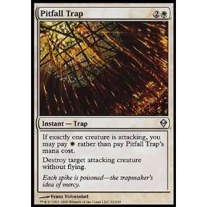 Magic the Gathering   Pitfall Trap   Zendikar   Foil 