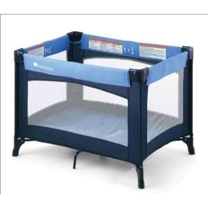   Celebrity Portable Play Yard Style Crib in Blue by Foundations: Baby