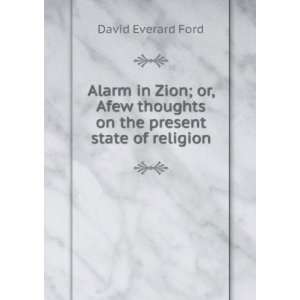   thoughts on the present state of religion David Everard Ford Books