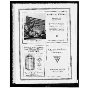  Ad,Buthcer & Williams,bricklaying,AF Jorss Iron Works 