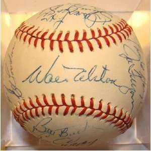   Dodgers Team (21) SIGNED Feeney Baseball ALSTON NM: Everything Else