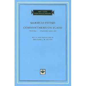   Tatti Renaissance Library) [Hardcover]: Marsilio Ficino: Books