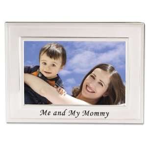  Me and My Mommy Picture Frame in Brushed Silver