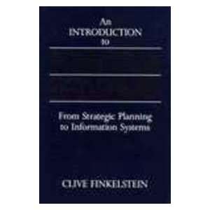   Planning to Information Systems [Hardcover] Clive Finkelstein Books