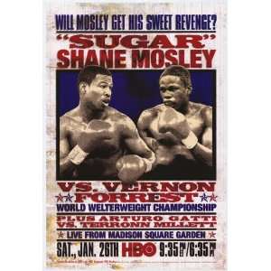  Shane Mosley vs. Vernon Forrest Movie Poster (11 x 17 
