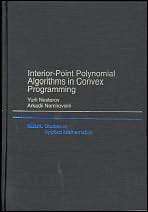 Interior Point Polynomial Algorithms in Convex Programming 