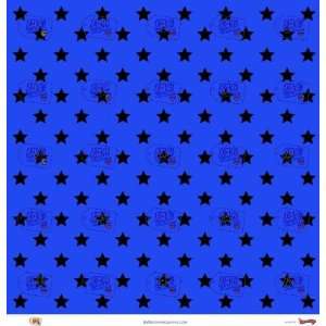  Star Struck  Blue Black Large Star Pattern 65lb Paper 