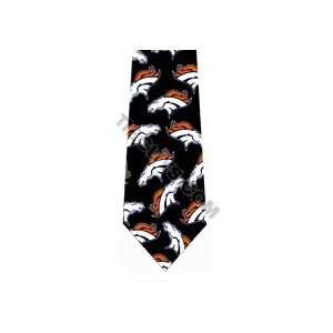 DENVER BRONCOS Necktie NFL Woven Logo Mens Neck Tie  