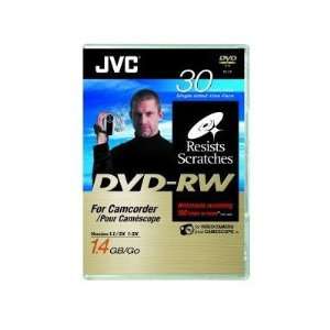 JVC DVD RW 1.4Gb, 8cm, Pack 10, Video Case, Printable, camcorder mini 