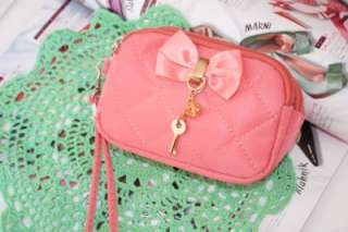 ViVi Quilted Satin Wristlet Makeup Bag Wallet 6 Colors  