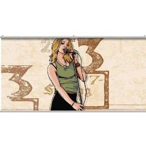 Lead Singer Minute Mural Wall Covering 
