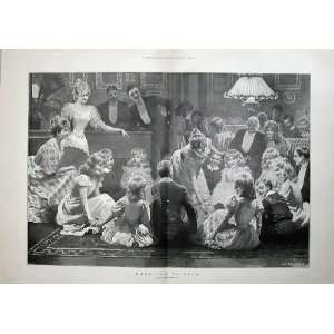  1899 Childrens Party Games Hunt The Slipper Davis Art 