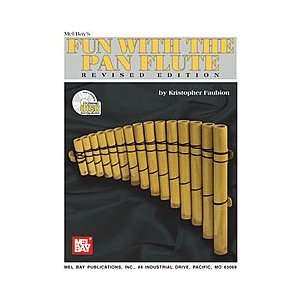  Fun with the Pan Flute Book/CD Set Musical Instruments