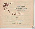Smith by W Somerset Maugham The Arts Theatre Club London Sebastian 