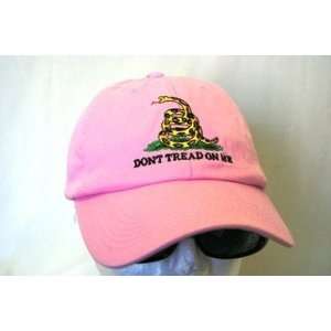  embroidered Pink Gadsden Tea Party Dont Tread on Me 