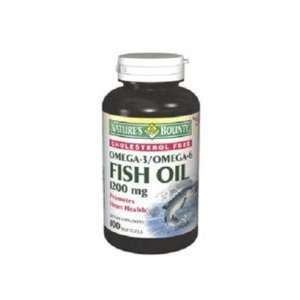   Fish Oil 1200mg Omega 3 & 6 Softgels 100