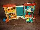 VINTAGE FISHER PRICE SESAME STREET HOUSE, PEOPLE AND MORE. EXCELLENT 