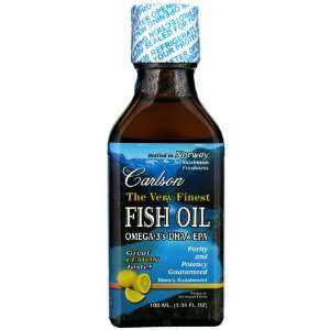   Labs Very Finest Liquid Fish Oil, Lemon, 100ml