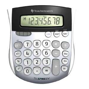  TI 1795SV Solar Power Calculator 1795SVFBL2L1B Pack Of 12 