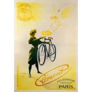  Clement Giclee Vintage Bicycle Poster 