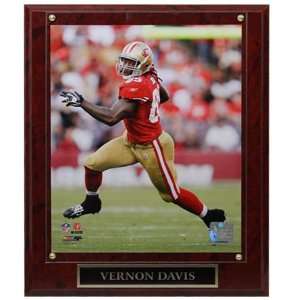  San Francisco 49ers #85 Vernon Davis 10.5 x 13 Player 