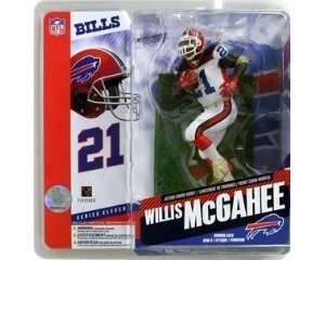  Willis McGahee #21 Buffalo Bills White Uniform Chase 