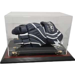 Caseworks San Jose Sharks Mahogany Glove Display Case:  
