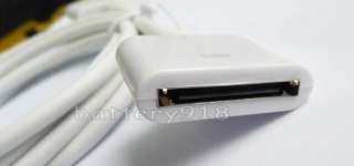 NEWW 30 Pin Dock Exte nder Extension Cable iPad iPod touch iPhone 4