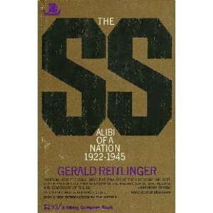    The SS, Alibi of a Nation, 1922 1945 Reitlinger Gerald Books