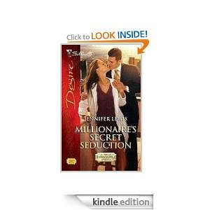 Millionaires Secret Seduction (Silhouette Desire): Jennifer Lewis 