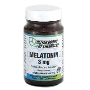  Better Bodies Melatonin Vegetarian Tablets, 60 Count 