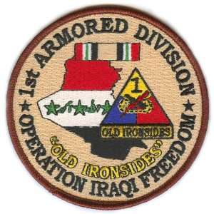  1st Armored Division Operation Iraqi Freedom Patch 