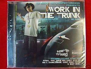   Work In The Trunk Texas Rap CD TRAE All Flows Piranha Records  