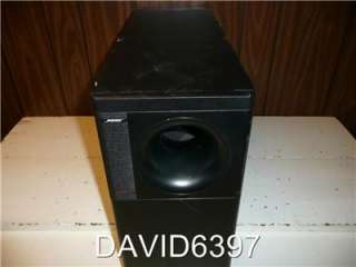 BOSE LIFESTYLE POWER SUBWOOFER ACOUSTIMASS 25 SERIES II  