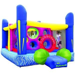   Kidwise Jumpn Dodgeball Inflatable Bounce House Bouncer: Toys & Games