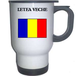  Romania   LETEA VECHE White Stainless Steel Mug 