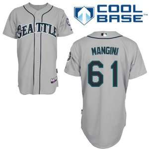  Matt Mangini Seattle Mariners Authentic Road Cool Base 