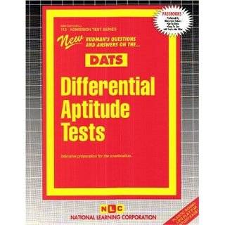 Differential Aptitude Tests (Admission Test Series) by Jack Rudman 