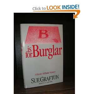  B IS FOR BURGLAR Sue Grafton Books
