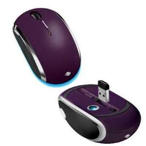  New Microsoft 6000 Mouse Laser Wireless Purple Radio 