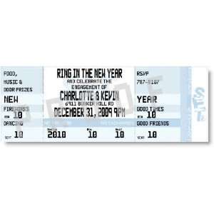  New Years Engagement Ticket Invitations Health & Personal 