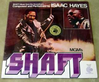 Sealed SHAFT Soundtrack Isaac Hayes STAX LP Soul Funk ENS 2 5002 Vinyl 