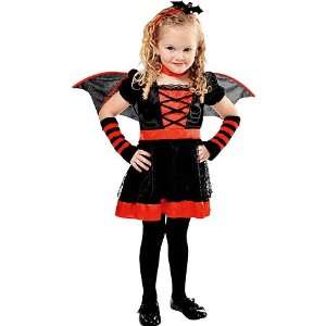  Toddler Girls Lil Vampire Costume   3T/4T: Toys & Games