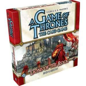  Fantasy Flight Games A Game of Thrones LCG Lions of the 
