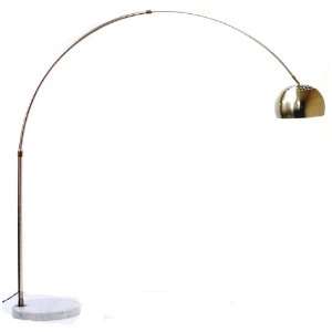  Arco Lamp with Round White Marble Base   Ships in 24 Hours 