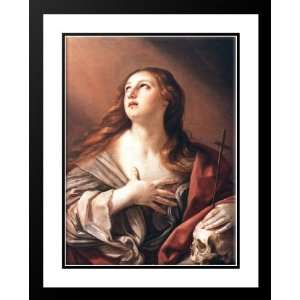Reni, Guido 28x36 Framed and Double Matted The Penitent Magdalene 