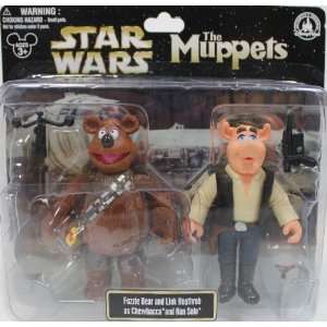  Disney Star Wars Muppets Fozzie Bear & Link Hogthrob as 