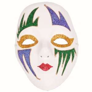 Paper Mache Mardi Gras Mask