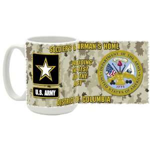 Army District of Columbia Coffee Mug  Kitchen 